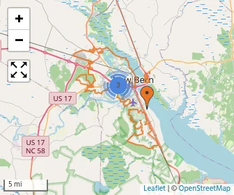 Area schools map